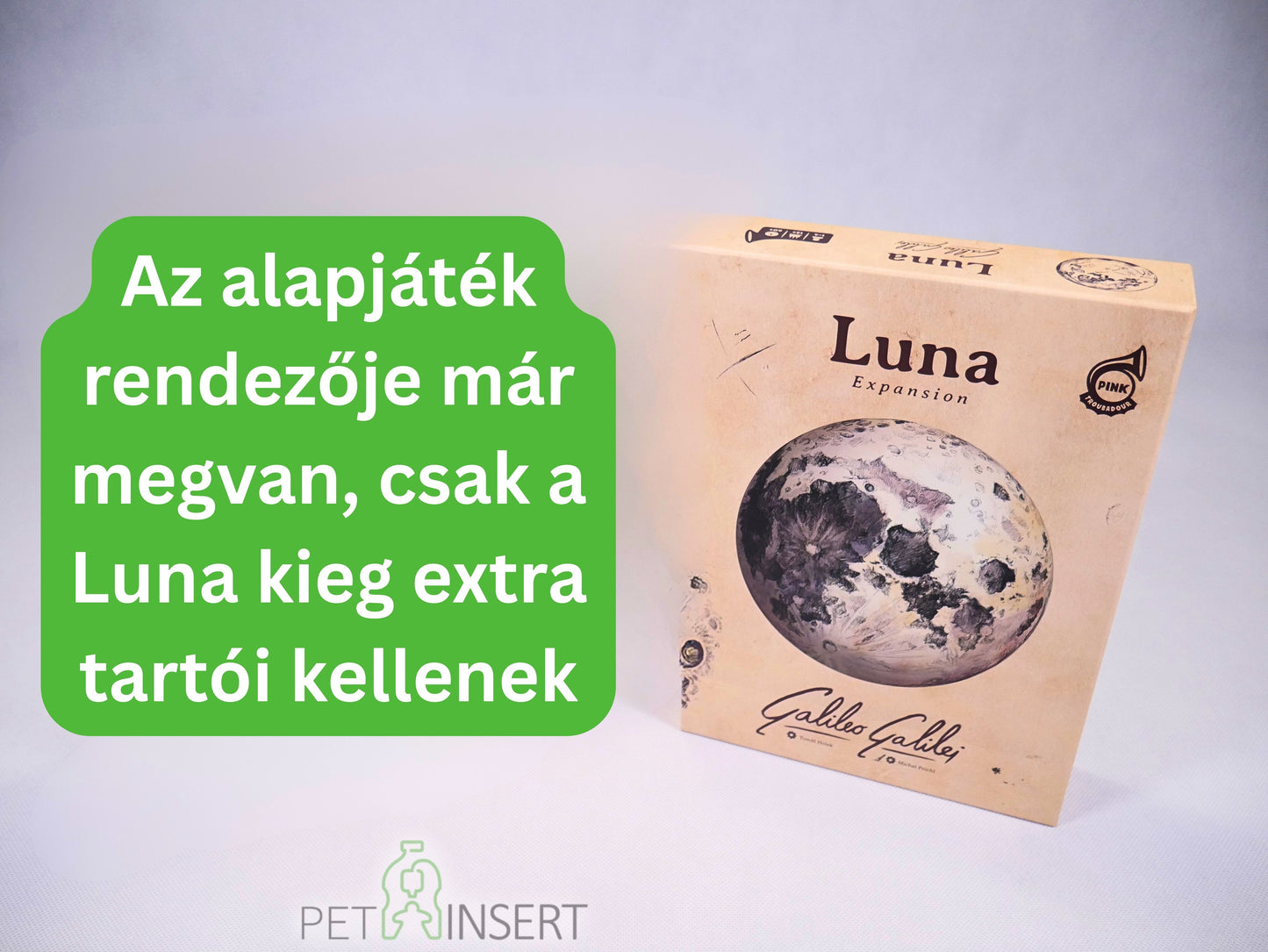 Galileo Galilei + Luna insert