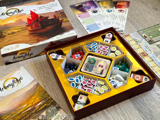 Aranyfolyó insert