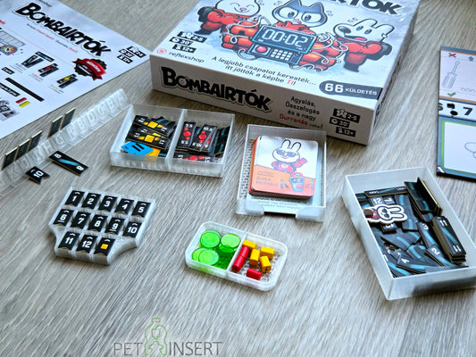 Bombairtók insert + dróttartó