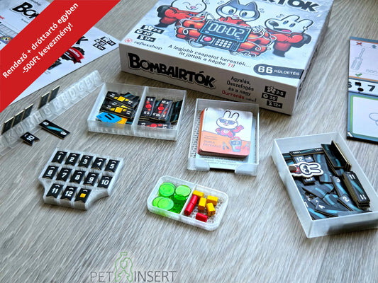 Bombairtók insert + dróttartó