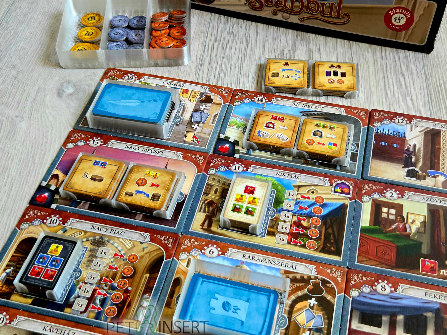Istanbul + Kávé és baksis insert