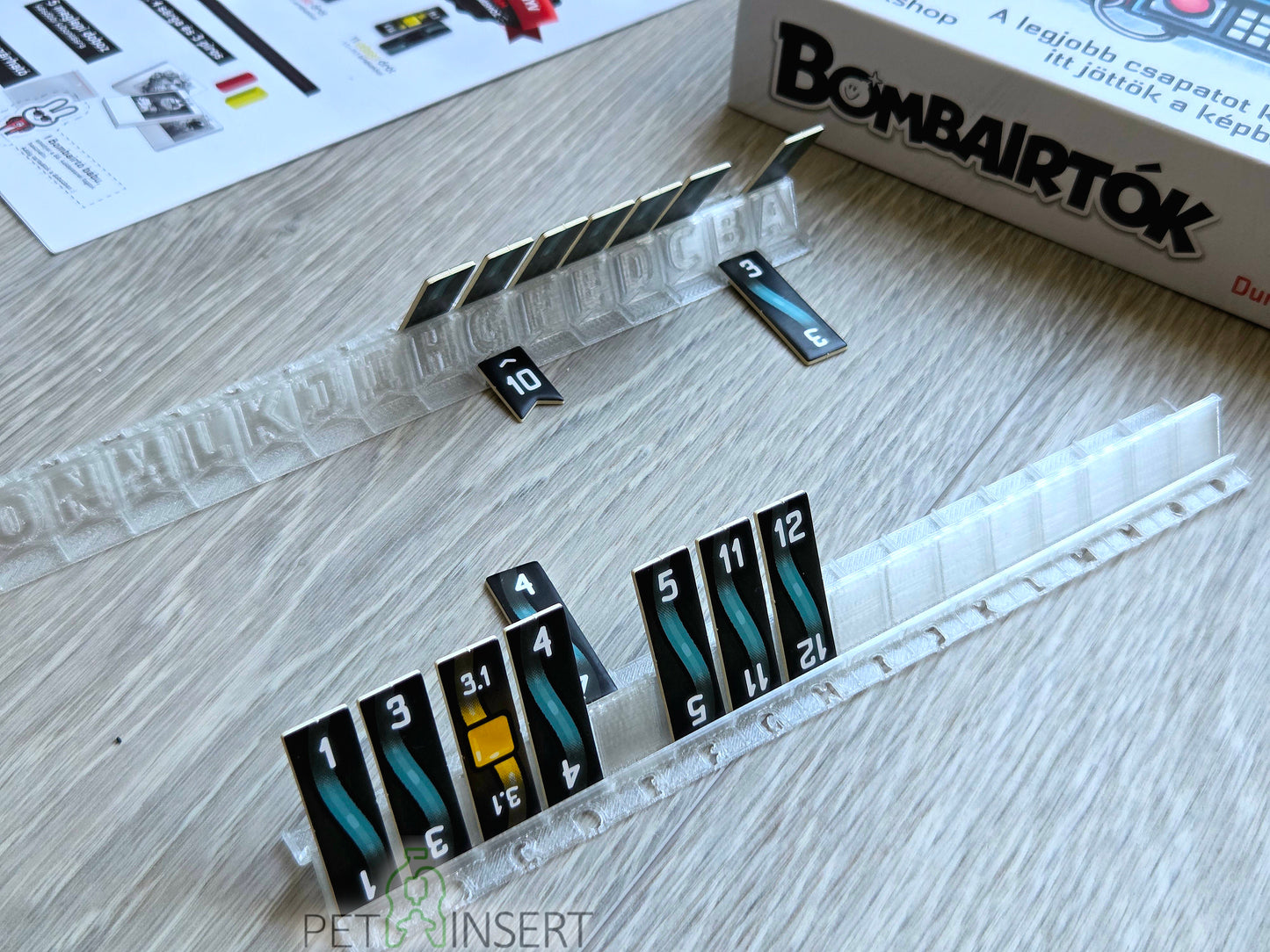 Bombairtók insert + dróttartó