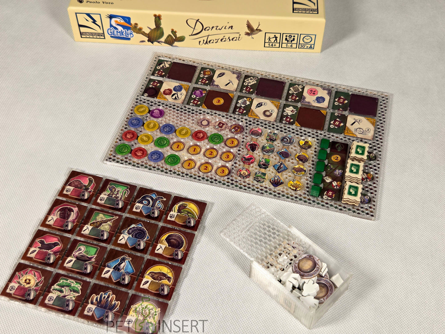 Darwin utazásai insert
