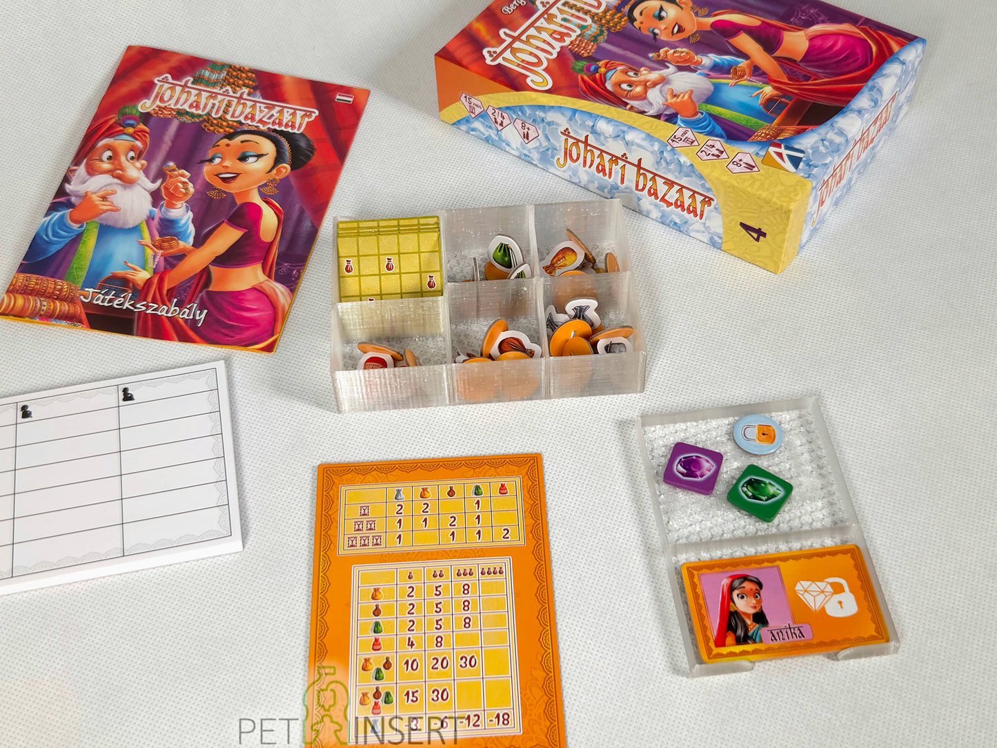 Johari Bazaar insert