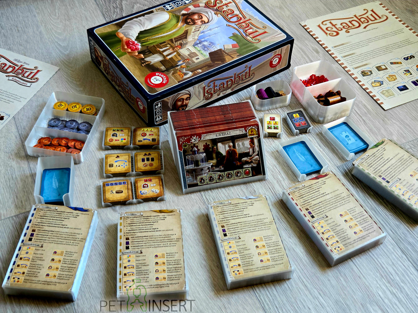 Istanbul + Kávé és baksis insert
