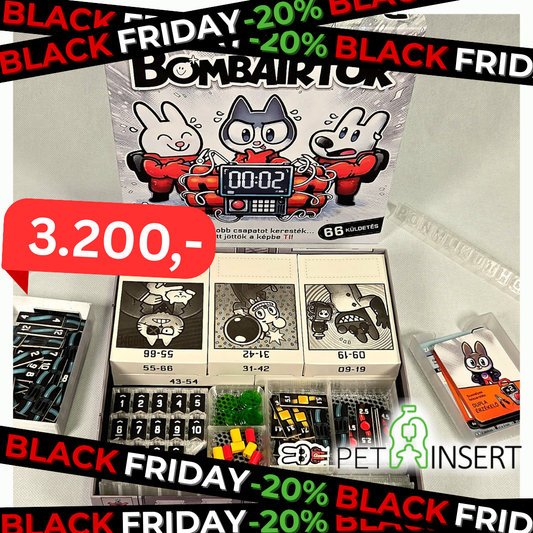 Bombairtók insert + dróttartó